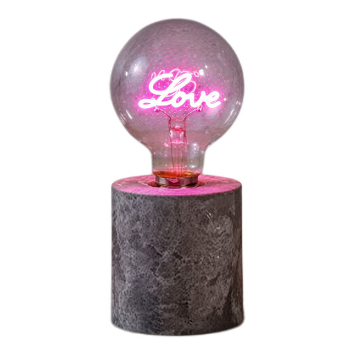 Picture of Lamp Decoration Pink With Batteries Edelman