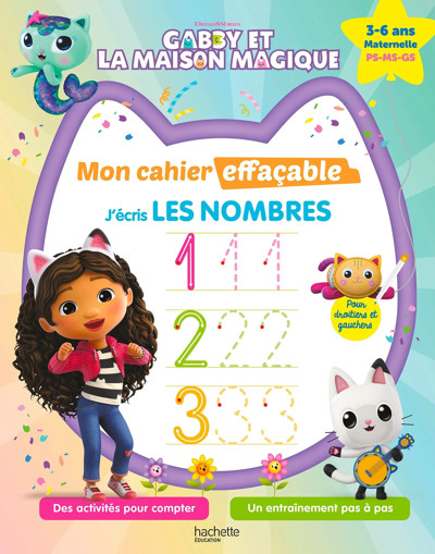 Picture of Mon Cahier Effacable J'Ecris Les Nombres