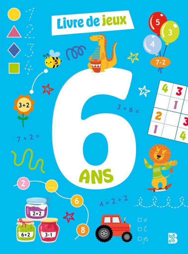 Picture of Mon Livre De Jeux 6 Ans Ballon