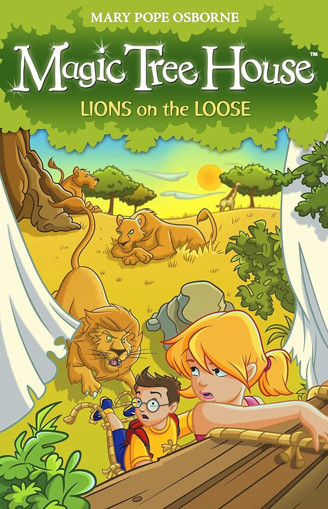 Picture of Magic Tree House Lions On The Loose Red Fox