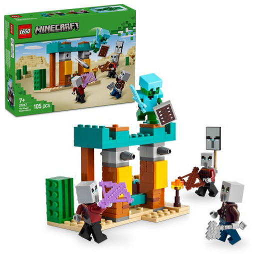 Picture of Lego Minecraft The Illager Desert Patrol