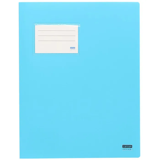 Picture of File 2holes Pastel Blue +ID Holder Tip Top