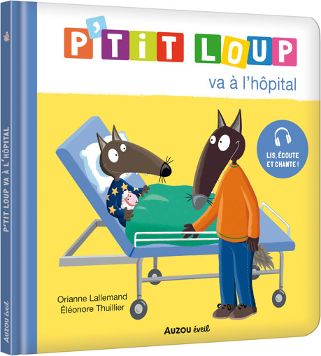 Picture of Petit Loup Va A L'Hopital Auzou