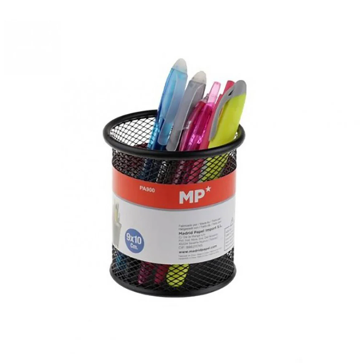 Picture of Pen Holder 9x10cm Black Metal MP