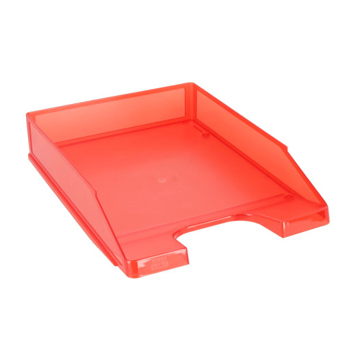 Picture of Paper Tray A4 Dark Red Transparent Tip Top