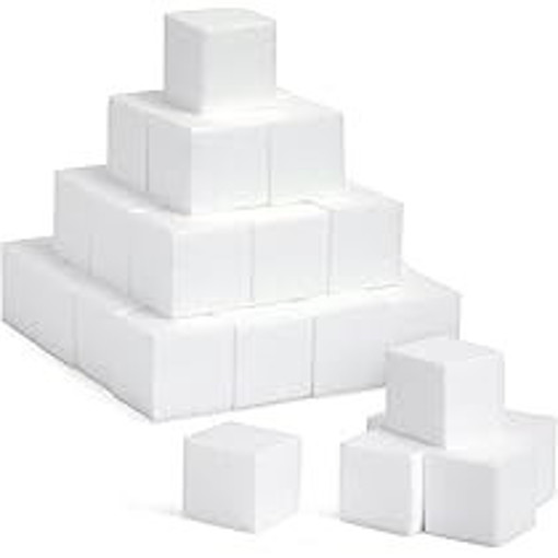 Picture of Styrofoam Cube 3cm 20pcs