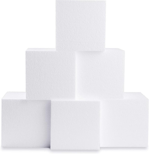 Picture of Styrofoam Cube 5cm 6pcs