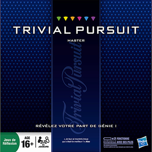 Picture of Foreign Games Age 18+ Hasbro,Trivial Pursuit Mastr