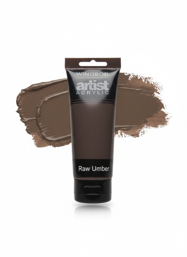 Picture of Acrylic 100ml Raw Umber Windsor