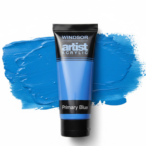 Picture of Acrylic 100ml Primary Blue Windsor