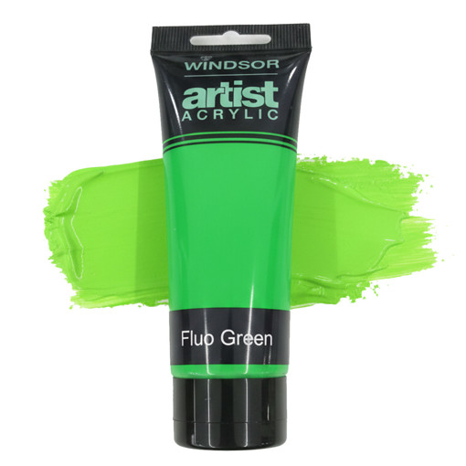 Picture of Acrylic 100ml Fluo Green Windsor