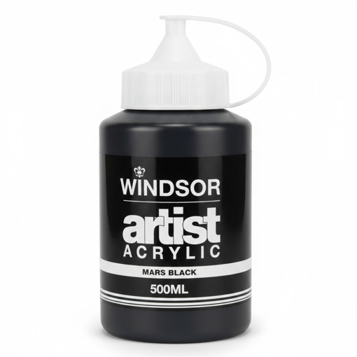 Picture of Acrylic 500ml Mars Black Windsor