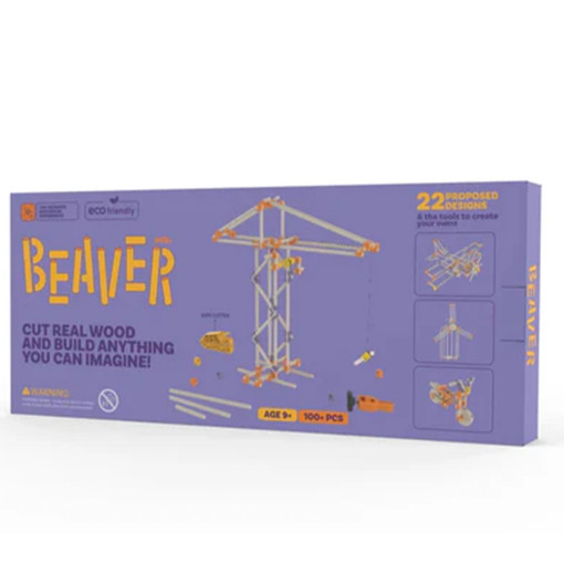 Picture of Activity Game 100pcs Beaver, Cut Real Wood