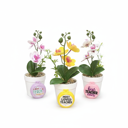 Picture of Teachers With Brush + Orchidee