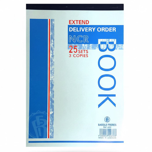 Picture of Delivery Order B5 3copies Extend