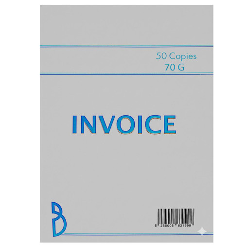 Picture of Invoice Book 50 Sheets 70gr