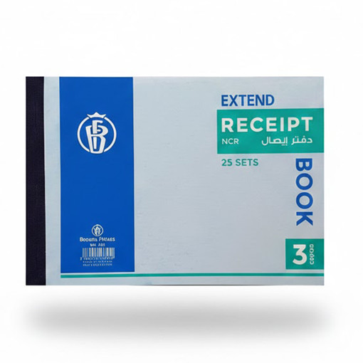Picture of Receipt Book B6 25sheets 3copies Extend