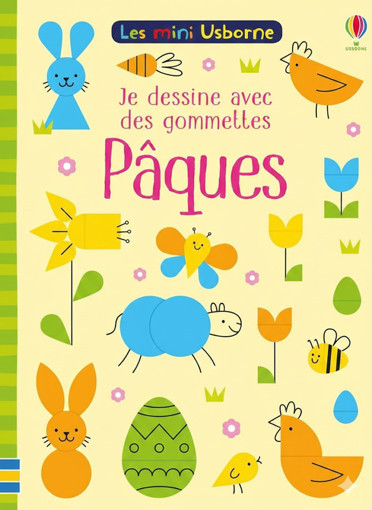 Picture of Usborne, Je Dessine Avec Des Gommettes