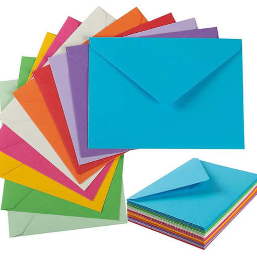 Picture of Envelopes 7x11cm 10pcs Colored