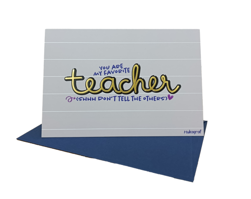 Picture of Teacher's Card Mukagraf