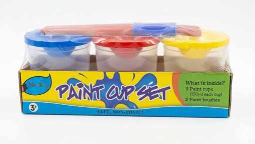 Picture of Brush Cleaning Cup (Set of 3) With Brushes