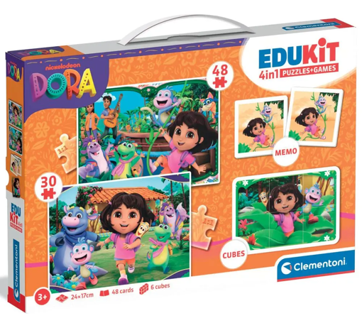 Picture of Puzzle 4 In 1 Clementoni, Edukit Dora