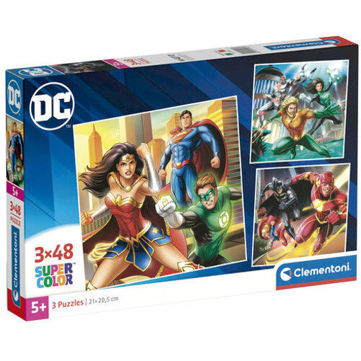 Picture of Puzzle 3x48 Clementoni,  DC Comics Justice League
