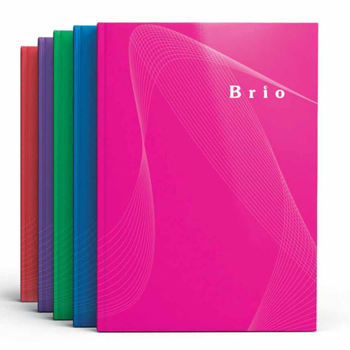 Picture of Stitched Copybook A4 Square 192sheets 60gr Brio