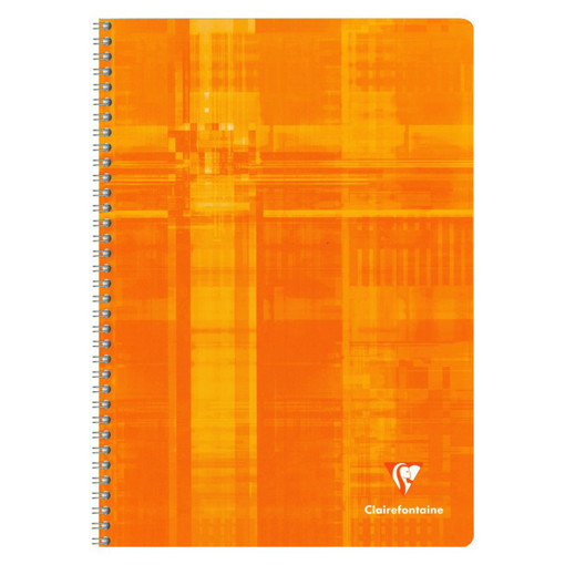 Picture of Spiral Copybook A4 Square 96sheets Claire Fontaine