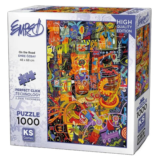 Picture of Puzzle 1000pcs KS games, On The Road
