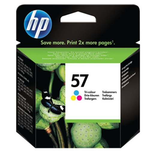Picture of Ink Cartridge Tricolor Discounted 57 Original HP