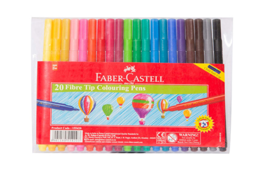 Picture of Felt pens 20clrs Faber-Castell