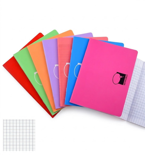 Picture of Stitched Copybook B5 Square 48sheets 70gr MEMOIRES