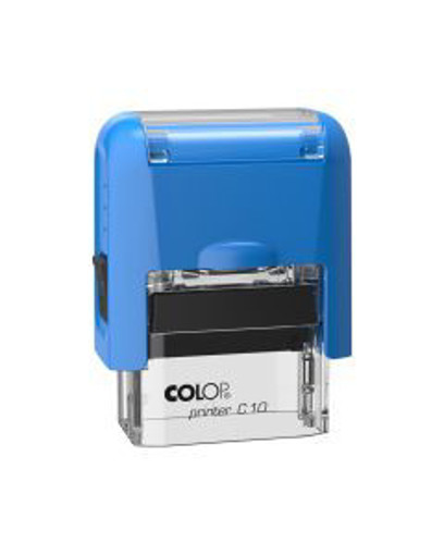 Picture of Office Stamps Blue Ink N.10 Empty Colop