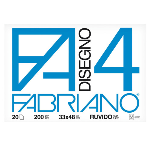 Picture of Fabriano  4 33x48cm White 200gr Fabriano