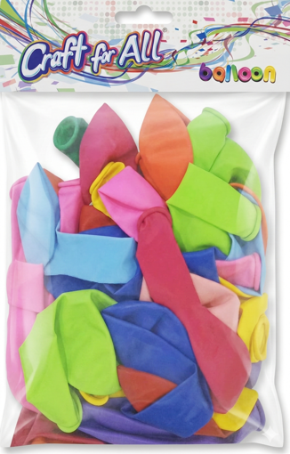 Picture of Balloons (Set of 50) Asstd.clrs 10inch Matt Craft