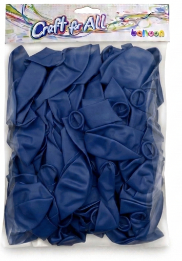 Picture of Balloons Dark blue 100pcs Matt Craft for all