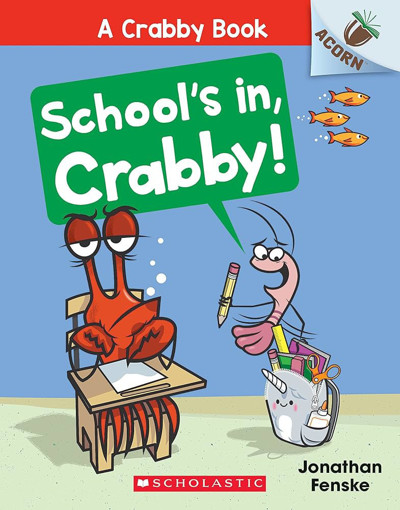 Picture of Acorn Crabby Book School's In Crabby Scholastic
