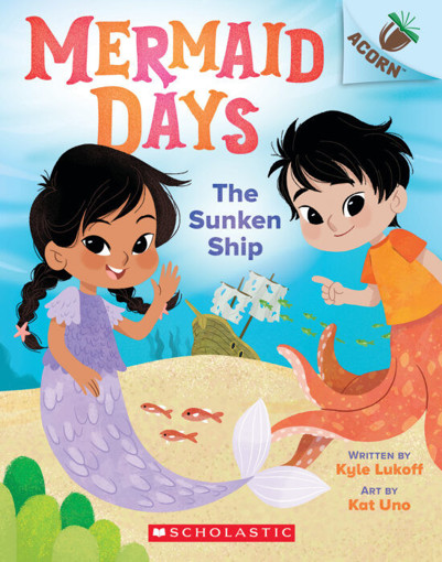 Picture of Acorn Mermaid Days  The Sunken Ship Scholastic T1