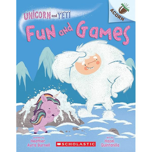 Picture of Acorn Unicorn And Yeti Fun and Games Scholastic V8