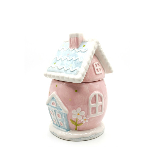 Picture of Candy Jar Ceramic,House Shape