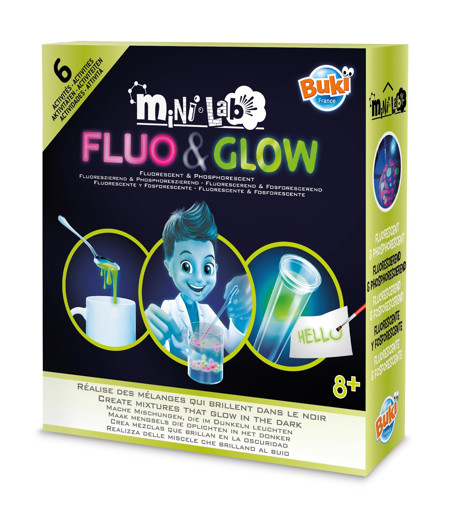 Picture of Activity Game Age 8+Buki,Mini Lab Phospho & Fluo