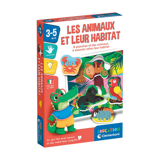 Picture of Activity Game Clementoni, Animaux Et Leur Habitat