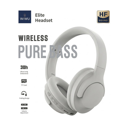 Picture of Headphone 36 H White 5volt Bluetooth Wiwu