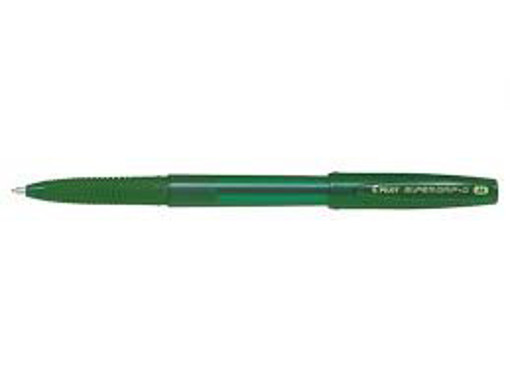 Picture of Ball Pen Green 1mm Pilot Super Grip