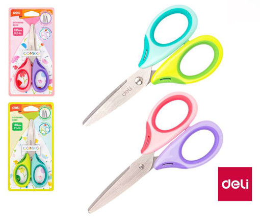 Picture of Scissor For Kids Metal 13cm Deli