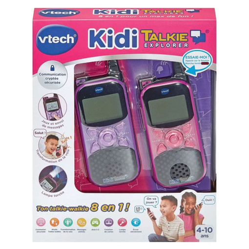 Picture of Baby Set V Tech Talkie Walkie 8 in 1 Pink+Purple