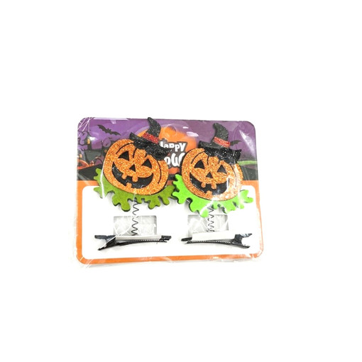 Picture of Hair Clips Glitter Clrs 2pcs Halloween