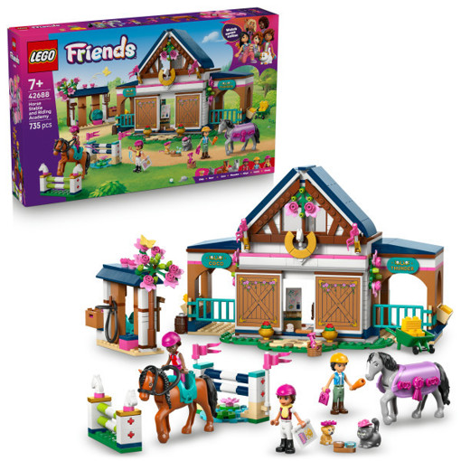 Picture of Lego Horse stable Riding Academy