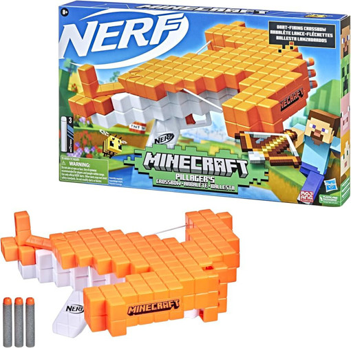 Picture of Nerf Gun minecraft pillagers